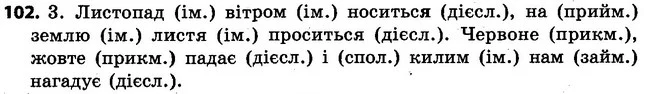 102 — ГДЗ Українська мова 4 клас Варзацька