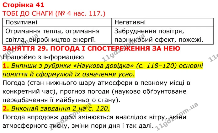 1. Випиши з рубрики «Наукова довідка» (с. 118–120) основні поняття й сформулюй їх означення усно. — ГДЗ робочий зошит Пізнаємо природу 5 клас Коршевнюк