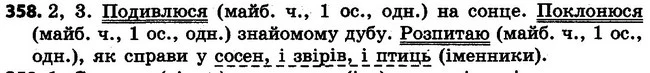 358 — ГДЗ Українська мова 4 клас Варзацька