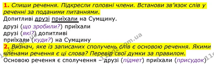 Стор. 134 — 1-2 (2) — ГДЗ Українська мова 3 клас Пономарьова 2020 — ГДЗ Українська мова 3 клас Пономарьова 2020