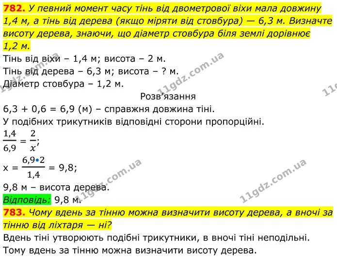 ГДЗ Геометрія 8 клас Бурда — ГДЗ Геометрія 8 клас Бурда