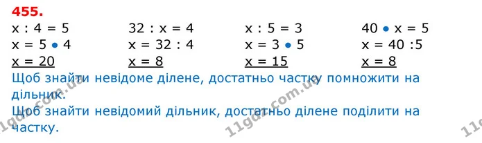 455. Продовж обчислення з коментуванням. — ГДЗ Математика 3 клас Заїка 1-2 ч.