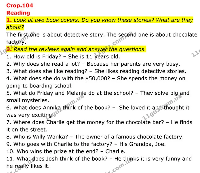 1. Look at two book covers. Do you know these stories? What are they about? — ГДЗ Англійська мова 6 клас Коста (Prepare 6)