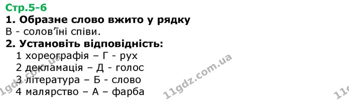Стор. 5 — 1-2 — ГДЗ Українська література 5 клас Авраменко 2018 — ГДЗ Українська література 5 клас Авраменко 2018