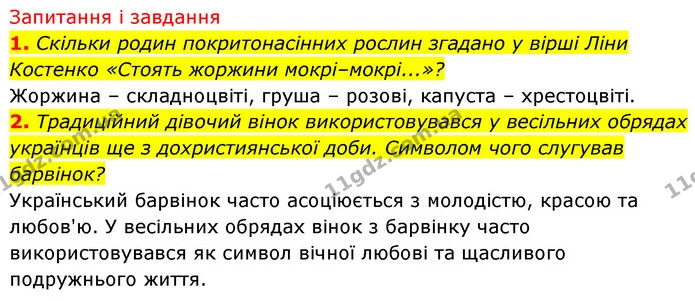 Стор. 94 — 1-2 (2) — ГДЗ Біологія 7 клас Тагліна — ГДЗ Біологія 7 клас Тагліна