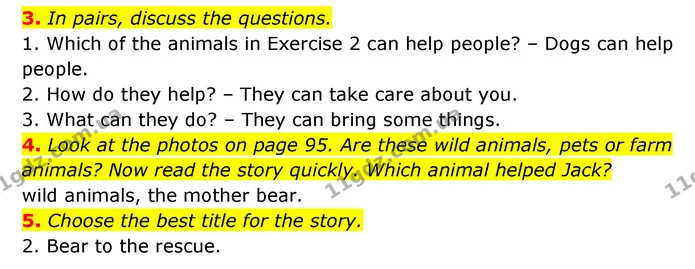 3. In pairs, discuss the questions. — ГДЗ Англійська мова 6 клас Коста (Prepare 6)