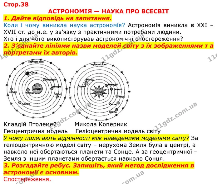 Дайте відповідь на запитання. — ГДЗ Робочий зошит Природознавство 5 клас Мечник