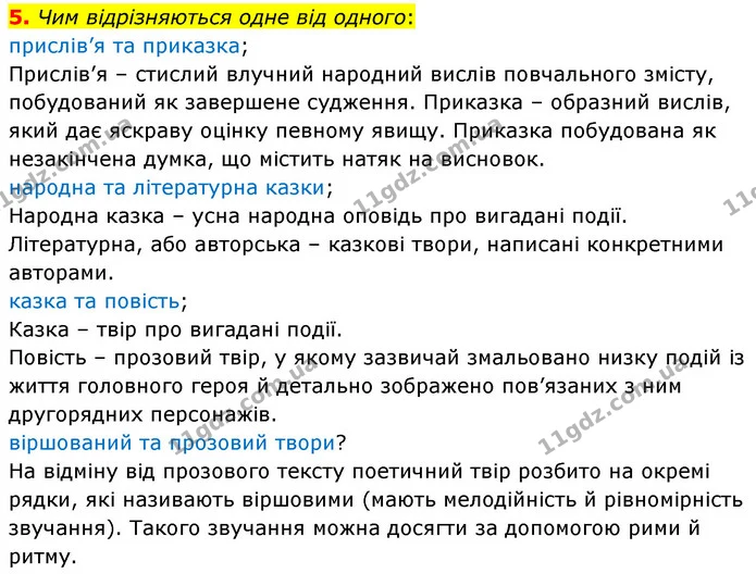 5. Представниками яких країн є письменники Андерсен, Вайлд, Марк Твен, Квітко? — ГДЗ Зарубіжна література 5 клас Волощук 2022