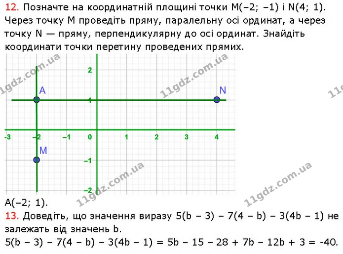 №7 (12-13) — ГДЗ Математика 6 клас Кравчук 2023 — ГДЗ Математика 6 клас Кравчук 2023