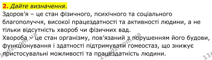 2. Дайте визначення. — ГДЗ Робочий зошит Біологія 8 клас Кулініч
