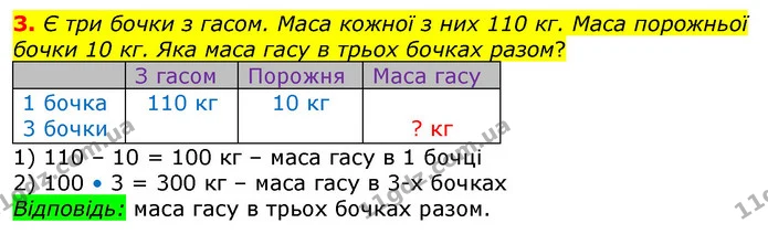 3 — ГДЗ Математика 3 клас Лишенко (1, 2 частина)