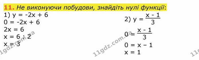 11. При якому значенні змінної значення дробу x+28 дорівнює: — ГДЗ Алгебра 8 клас Істер 2021