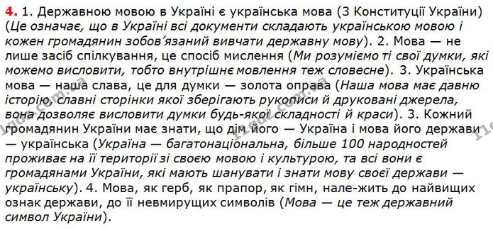 4 — ГДЗ Українська мова 5 клас Глазова 2018 — ГДЗ Українська мова 5 клас Глазова 2018