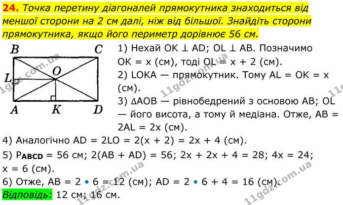 24 — ГДЗ Геометрія 8 клас Істер