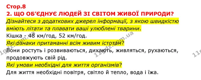 Дізнайтеся з додаткових джерел інформації, з якою швидкістю вміють літати та плавати ваші улюблені тварини. — ГДЗ Я досліджую світ 3 клас Грущинська (1 частина)