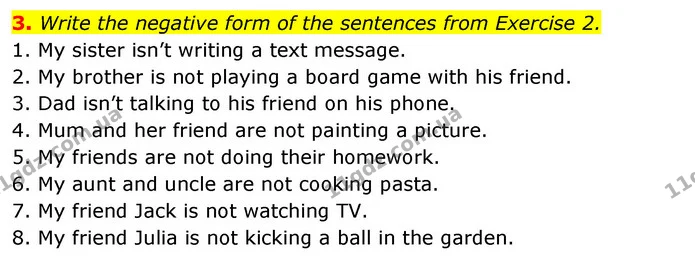 2. Complete the sentences with the words from the box. Use the correct form. — ГДЗ Робочий зошит Англійська мова 5 клас Коста (prepare 5)