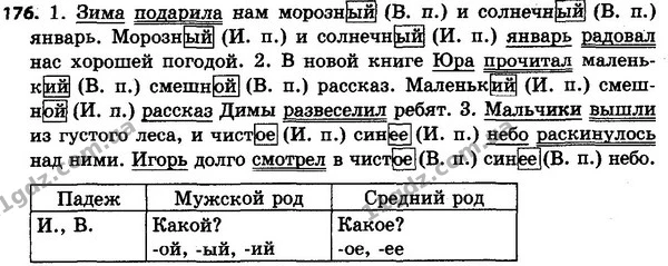 176 — ГДЗ Русский язык 4 класс Сильнова, Каневская 2015