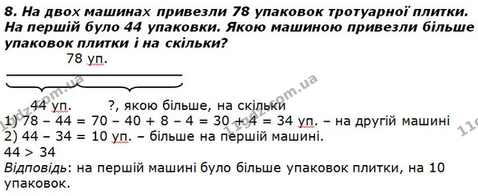 Стор. 46 — 8 — ГДЗ Математика 2 клас Лишенко — ГДЗ Математика 2 клас Лишенко