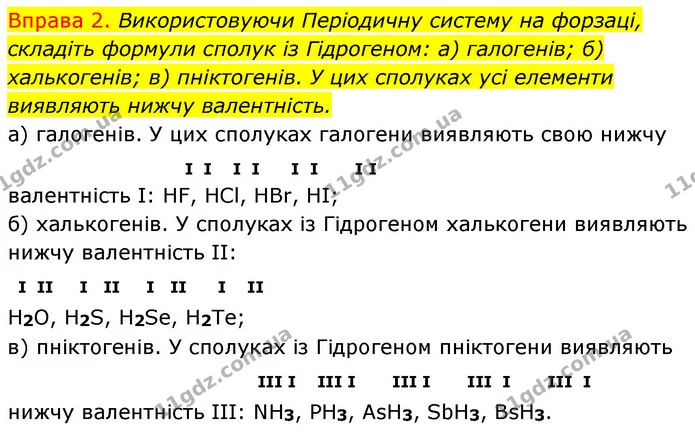§4 Впр.2 — ГДЗ Хімія 8 клас Григорович 2021 — ГДЗ Хімія 8 клас Григорович 2021