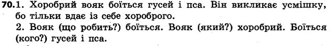 70 — ГДЗ Українська мова 4 клас Варзацька