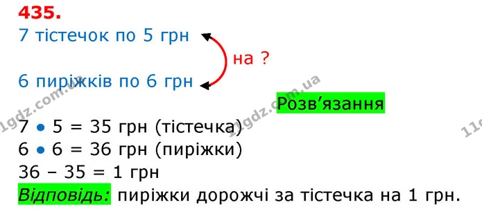 435. а) Скільки всього десятків у числах: 720, 670, 420? б) Скільки всього одиниць у числах: 27 дес., 44 дес.? — ГДЗ Математика 3 клас Заїка 1-2 ч.