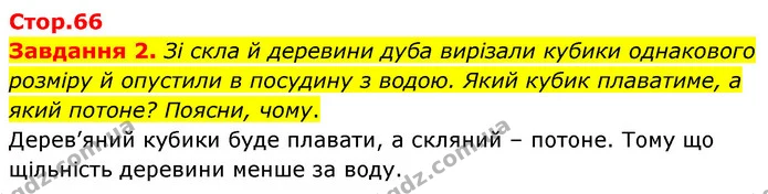 Стор. 66 — 2 — ГДЗ Пізнаємо природу 6 клас Коршевнюк — ГДЗ Пізнаємо природу 6 клас Коршевнюк