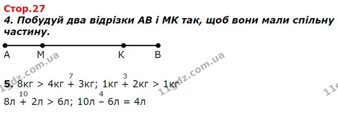 Стор. 27 — 4-5 — ГДЗ Математика 2 клас Лишенко — ГДЗ Математика 2 клас Лишенко