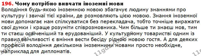 196 — ГДЗ Українська мова 5 клас Глазова 2018 — ГДЗ Українська мова 5 клас Глазова 2018