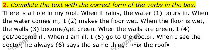 2. Complete the text with the correct form of the verbs in the box. — ГДЗ робочий зошит Англійська мова 8 клас Гарет Джонс 2025