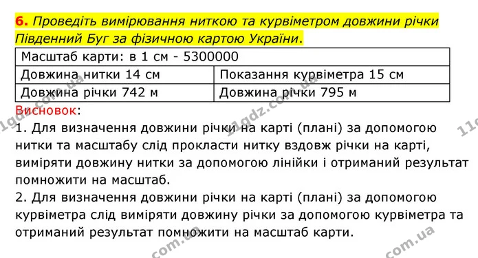 Пр.12 (6) — ГДЗ Зошит практични Географія 6 клас Стадник — ГДЗ Зошит практични Географія 6 клас Стадник
