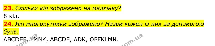 23. Скільки кіл зображено на малюнку? — ГДЗ Математика 3 клас Бевз 1 частина