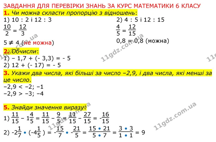 ГДЗ Математика 6 клас Істер — ГДЗ Математика 6 клас Істер