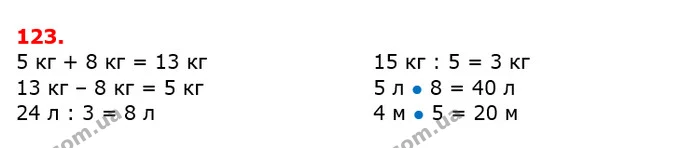 123. Довжина городу прямокутної форми 40 м, а ширина у 4 рази менша. Яка довжина огорожі городу? — ГДЗ Математика 3 клас Заїка 1-2 ч.