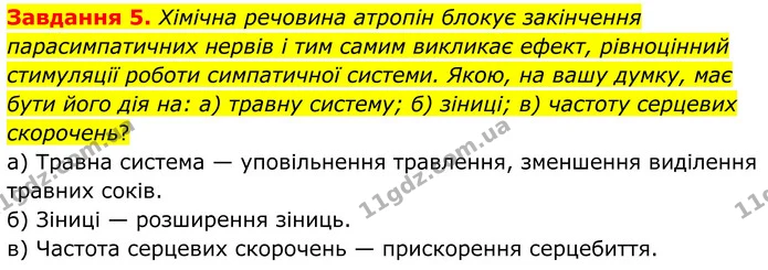 Стор. 26 — 5 — ГДЗ Робочий зошит біологія 8 клас Мирна — ГДЗ Робочий зошит біологія 8 клас Мирна
