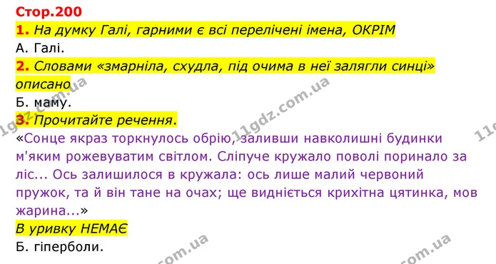1. На думку Галі, гарними є всі перелічені імена, ОКРІМ — ГДЗ Українська література 6 клас Авраменко 2023