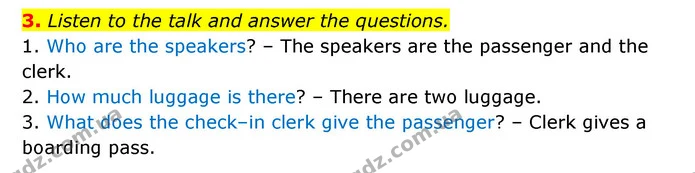 3. Listen to the talk and answer the questions. — ГДЗ Англійська мова 6 клас Карпюк 2023