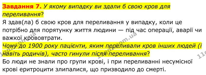 Стор. 69 — 7 — ГДЗ Робочий зошит біологія 8 клас Мирна — ГДЗ Робочий зошит біологія 8 клас Мирна