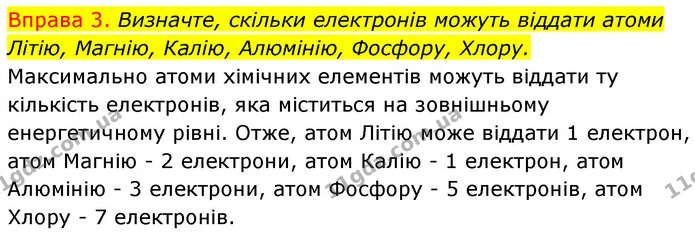 §17 Впр.3 — ГДЗ Хімія 8 клас Григорович 2021 — ГДЗ Хімія 8 клас Григорович 2021