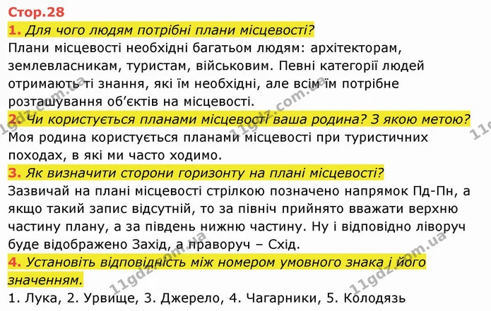 Стор. 28 — 1-4 — ГДЗ Я досліджую світ 4 клас Гільберг 1-2 ч. — ГДЗ Я досліджую світ 4 клас Гільберг 1-2 ч.