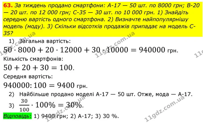 ГДЗ Алгебра 9 клас Тарасенкова — ГДЗ Алгебра 9 клас Тарасенкова