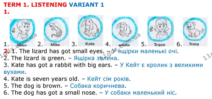 List (1) — ГДЗ Робочий зошит Англійська мова 2 клас Косован (Мітчелл) — ГДЗ Робочий зошит Англійська мова 2 клас Косован (Мітчелл)