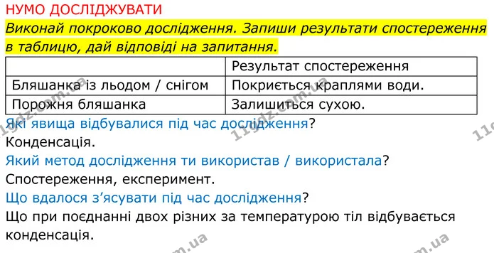 3. Заповни схему. — ГДЗ робочий зошит Пізнаємо природу 5 клас Коршевнюк