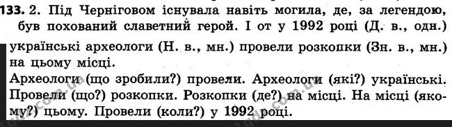 133 — ГДЗ Українська мова 4 клас Варзацька