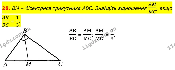 28 — ГДЗ Геометрія 8 клас Істер