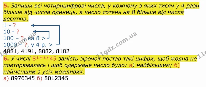 ГДЗ Математика 4 клас Лишенко 1-2 ч. — ГДЗ Математика 4 клас Лишенко 1-2 ч.