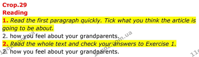 1. Read the first paragraph quickly. Tick what you think the article is going to be about. — ГДЗ робочий зошит Англійська мова 8 клас Гарет Джонс 2025