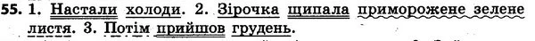 55 — ГДЗ Українська мова та читання 4 клас Захарійчук 2015
