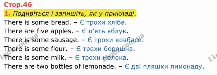 1. Подивіться і запишіть, як у прикладі. — ГДЗ Робочий зошит Англійська мова 4 клас Карпюк