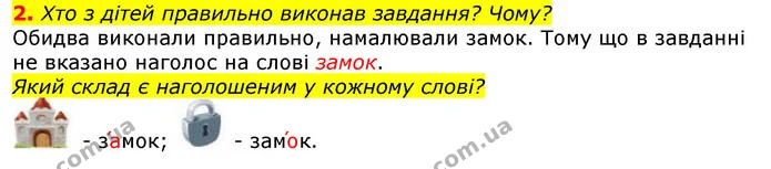 2. Хто з дітей правильно виконав завдання? Чому? — ГДЗ Українська мова 2 клас Большакова 1 ч. - 2 ч.