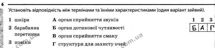 Стор. 22 — 6 — ГДЗ Робочий зошит Біологія 7 клас Задорожний — ГДЗ Робочий зошит Біологія 7 клас Задорожний